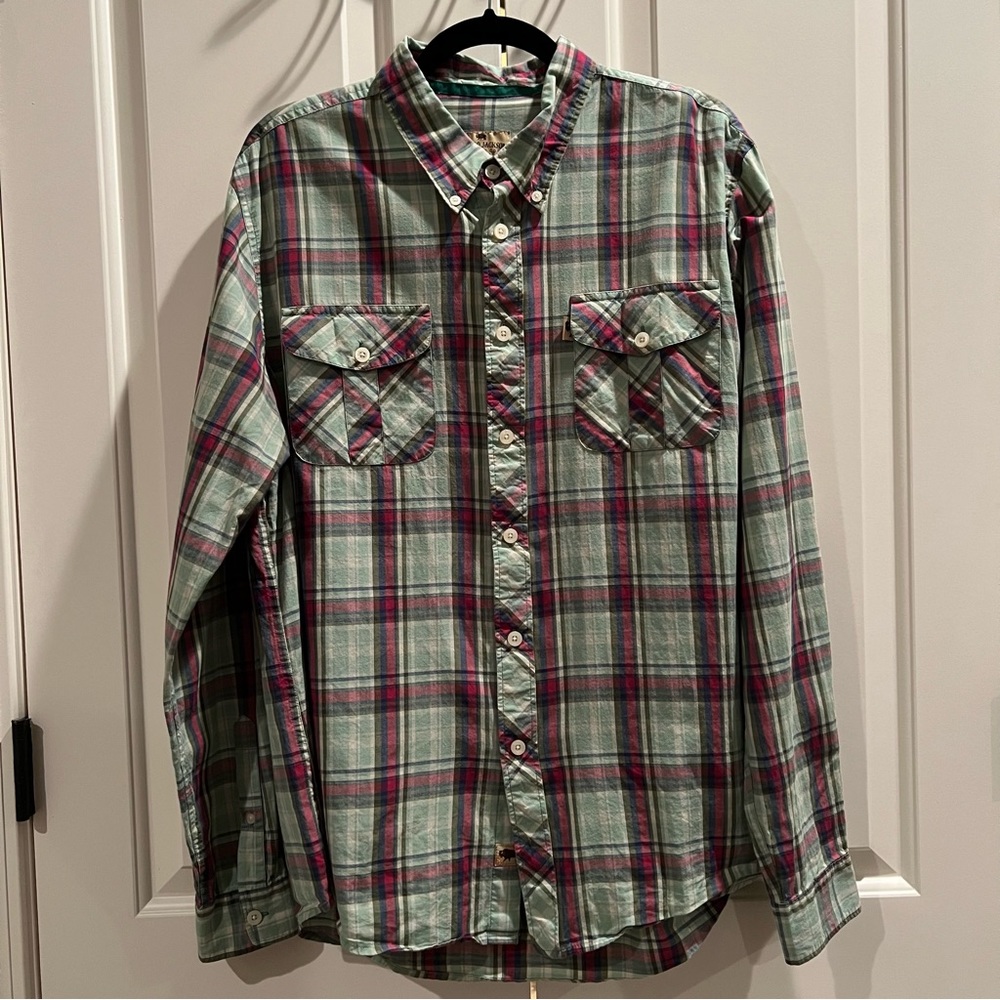 Buffalo Jackson Plaid Button Down L